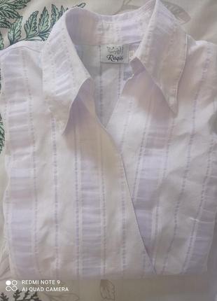 Біла блуза жіноча сорочка