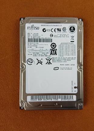 Жесткий диск HDD Fujitsu MHV2060BH 2.5 60Gb