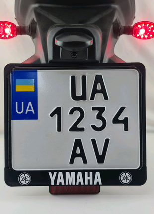 Рамка для мото номера Украины Ямаха YAMAHA мотоцикл купить