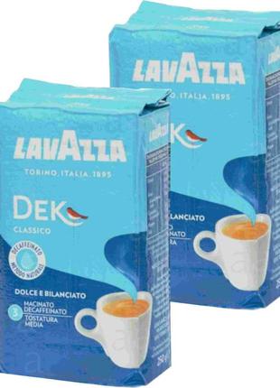 Кофе молотый Lavazza Dek 250г