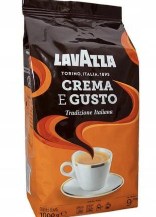 Кофе зерновой Lavazza Crema e Gusto Tradizione Italiana