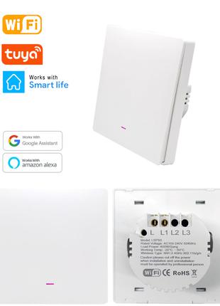 Розумний однокнопковий wifi вимикач Tuya Smart Life