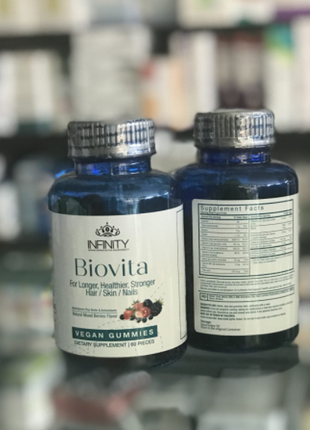 Biovita Биовита витамины волос кожи ногтей  Веганские 60шт Египет