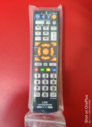 Пульт ДУ для ТВ универсальный обучаемый инфракрасный TV L336
