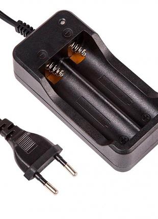 Зарядний пристрій для акумуляторів 18650 на 2 слота | MTLC-042...