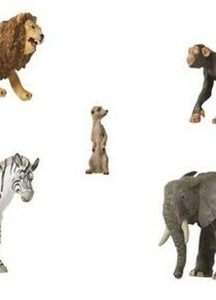 Высокакачественный набор фигурок фигурок животных Сафари Playtive