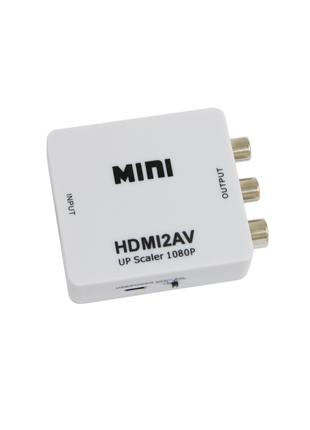 Переходник hdmi на тюльпаны (AV) MINI HDMI2AV конвертер видеос...