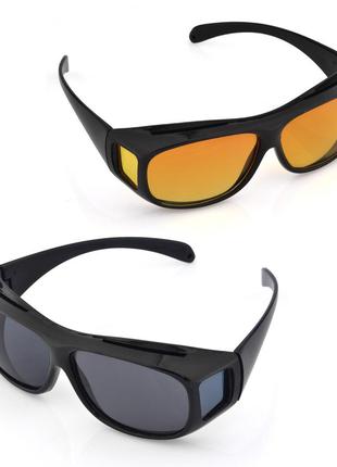 Антибликовые очки для водителей, HD Vision Wrap Arounds, поляр...