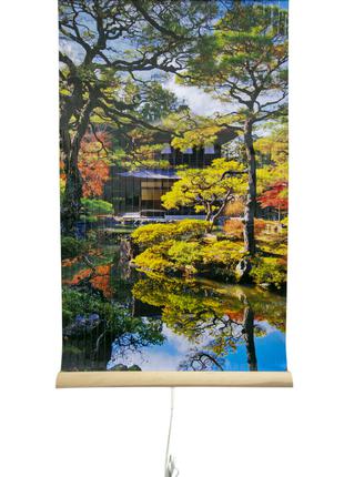 Картина обігрівач Тріо (Японський сад) настінний плівковий інф...