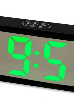 Электронные настольные led часы с будильником и термометром DT...