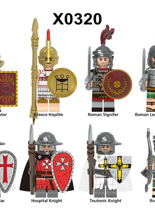 Фигурки римляне легионеры спартанцы воины рыцари для лего