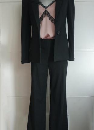 Брючний костюм французького бренду naf-naf в смужку