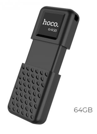 Флеш память USB HOCO 64GB UD6 Чёрная