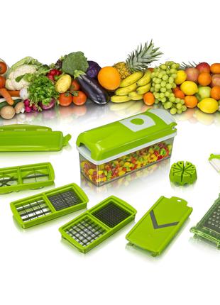 Многофункциональная овощерезка, слайсер, Nicer Dicer plus, кух...