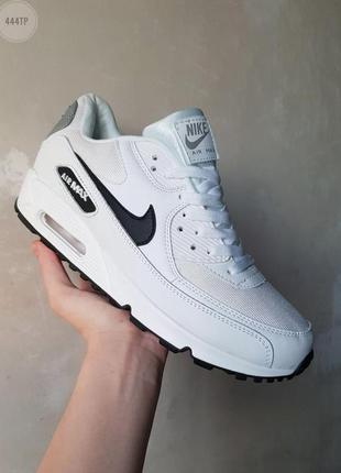 Кожаные, мужские кроссовки nike air max