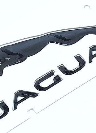 Эмблема надпись багажника Jaguar Ягуар