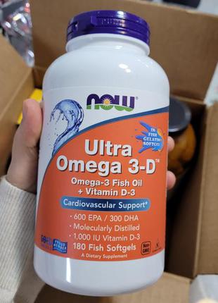Ультра Омега 3 EPA/DHA 900 мг в одной капсуле, США, Ultra Omega 3