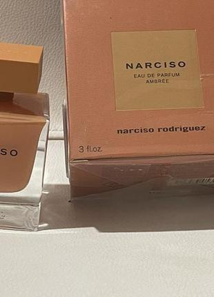 Narciso rodriguez narciso ambree🤎па-парфюмированная вода 90 мл