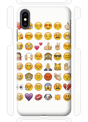 Чехол «Emoji» для Iphone XS Max Силиконовый