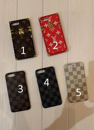 Чехол для айфона iphone louis vuitton lv 7/8 Plus X XS MAX guc...