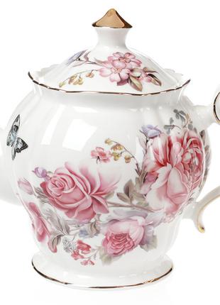 Чайник фарфоровый Версаль, 1200мл