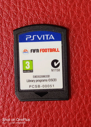 Игра картридж Fifa Football Sony PS Vita PSVITA Game Cartridge