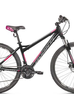 Велосипед жіночий MTB 27,5 Avanti Force 16 Lady чорно-фіолетовий