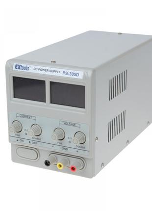 Лабораторный блок питания EXTOOLS PS-305D, 30B, 5A