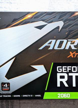 Видеокарта GIGABYTE AORUS GeForce RTX 2060 Xtreme 6G НОВАЯ гарант