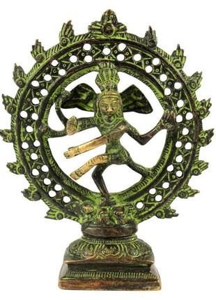 Статуэтка бронзовая, Оригинал Индия - Король танца. Шива Натар...