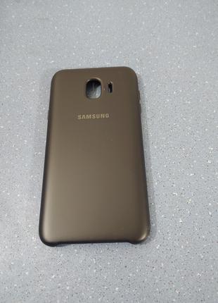 Чехол SAMSUNG Galaxy J4 2018 (J400) Dual Layer Cover Black (EF...