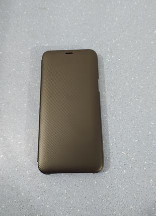 Чехол SAMSUNG Galaxy J6 2018 (J600) Wallet Cover Black (EF-WJ6...