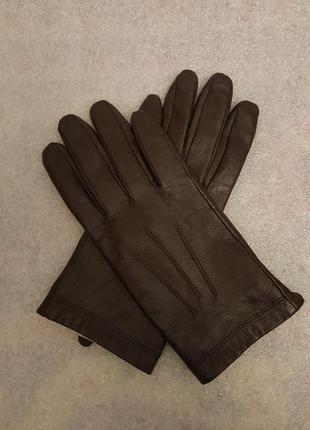Жіночі шкіряні рукавички marks&spencer
