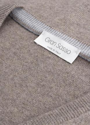 Шерстяной свитер - пуловер gran sasso оригинал