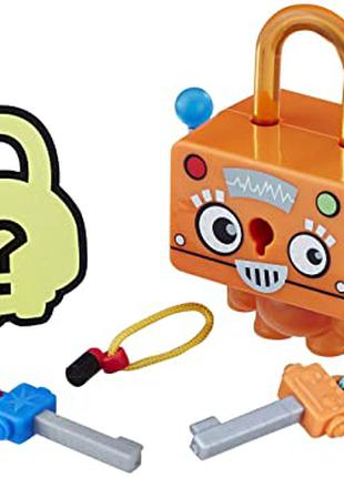 Фигурка-замочек с секретом Orange Square Robot Hasbro Lock Stars