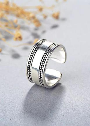 Крутое стильное серебряное кольцо перстень срібний s925