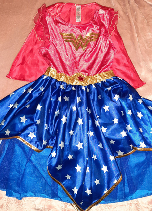 Платье супер героиня на 9-10 лет.