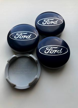 Колпачки заглушки на литые диски Форд Ford 54мм 6M211003AA