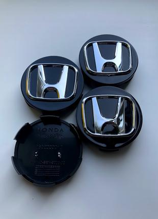 Колпачки заглушки на литые диски Хонда Honda 58мм 2602000010