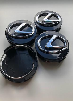 Колпачки заглушки на литые диски Лексус Lexus 62мм 42603-30590