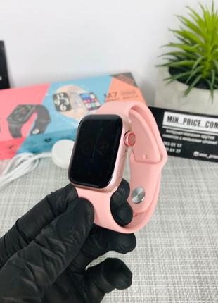Смарт Часы Smart Watch M7 MINI  Apple Watch Смарт вотч Rose