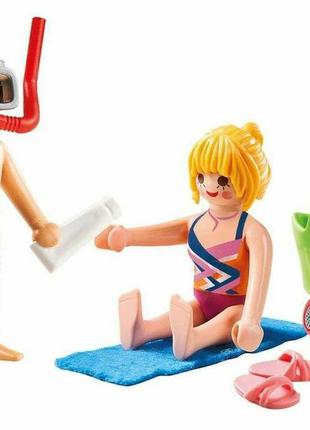 Конструктор duo pack пляжники playmobil 9449