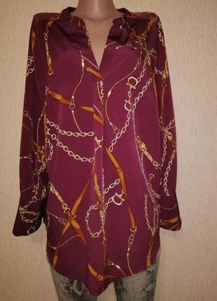 Легкая красивая женская кофта, блузка 18 размера papaya
