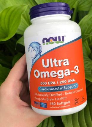 Ультра Омега 3 EPA/DHA 750 мг в одной капсуле, США, Ultra Omega 3