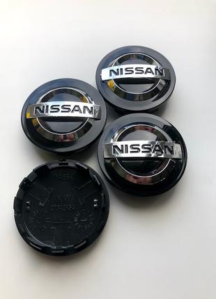Колпачки заглушки на литые диски Ниссан Nissan 54мм 40342-AV610