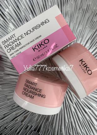 Питательный крем с эффектом сияния kiko milano smart radiance.