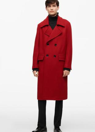 Двубортное пальто — limited edition zara