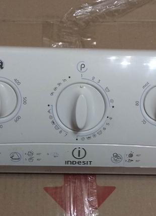 Панель управления Indesit WT 102 EX стиральная машина