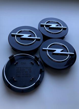 Колпачки заглушки на литые диски Опель Opel 64мм OP 09 179 670 KG
