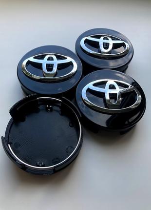 Колпачки заглушки на литые диски Тойота Toyota 62мм 42603-12730
